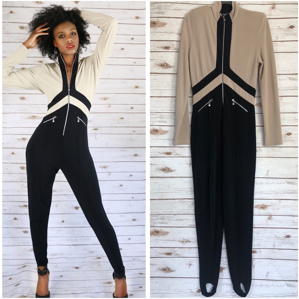 SOLD! Vintage 80s Stretchy Jumpsuit